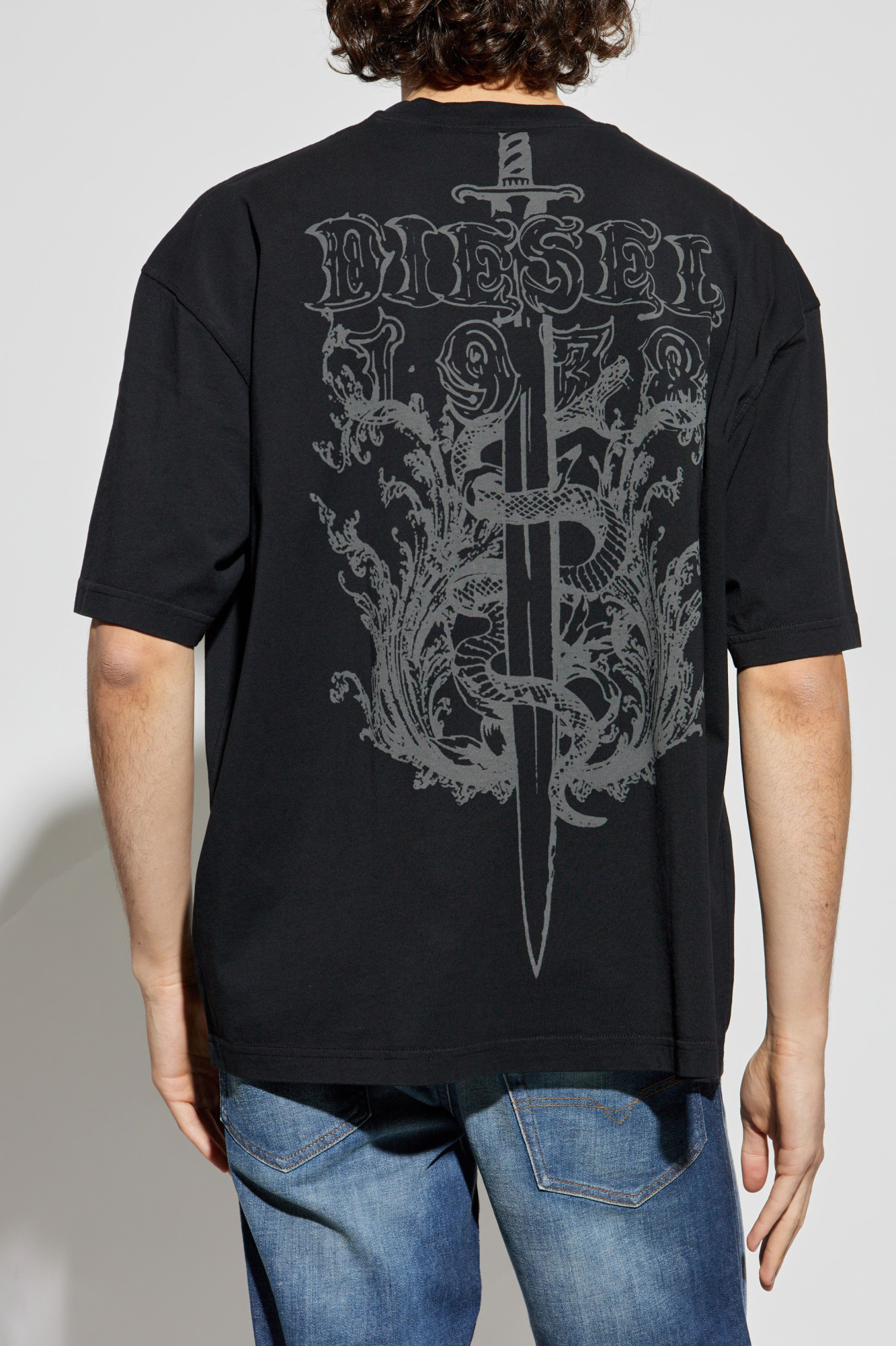 Diesel ディーゼル T-Boggy-T1 クルーネック Tシャツ Diesel T-shirt 'T-BOGGY-T1' | Men's Clothing | Vitkac